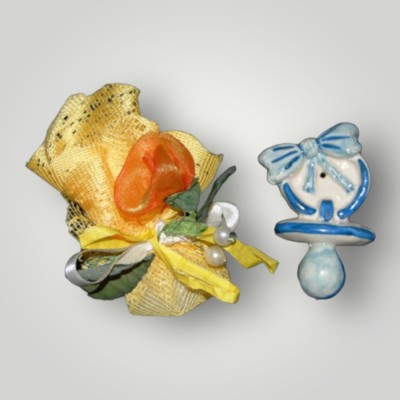 Ciuccio in ceramica di Caltagirone