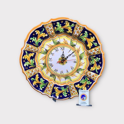 OROLOGIO IN CERAMICA SICILIANA DI CALTAGIRONE