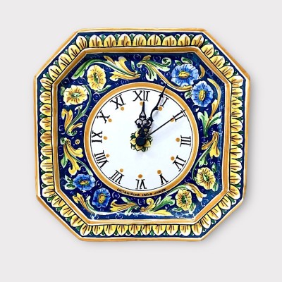 OROLOGIO DA PARETE IN CERAMICA DI CALTAGIRONE
