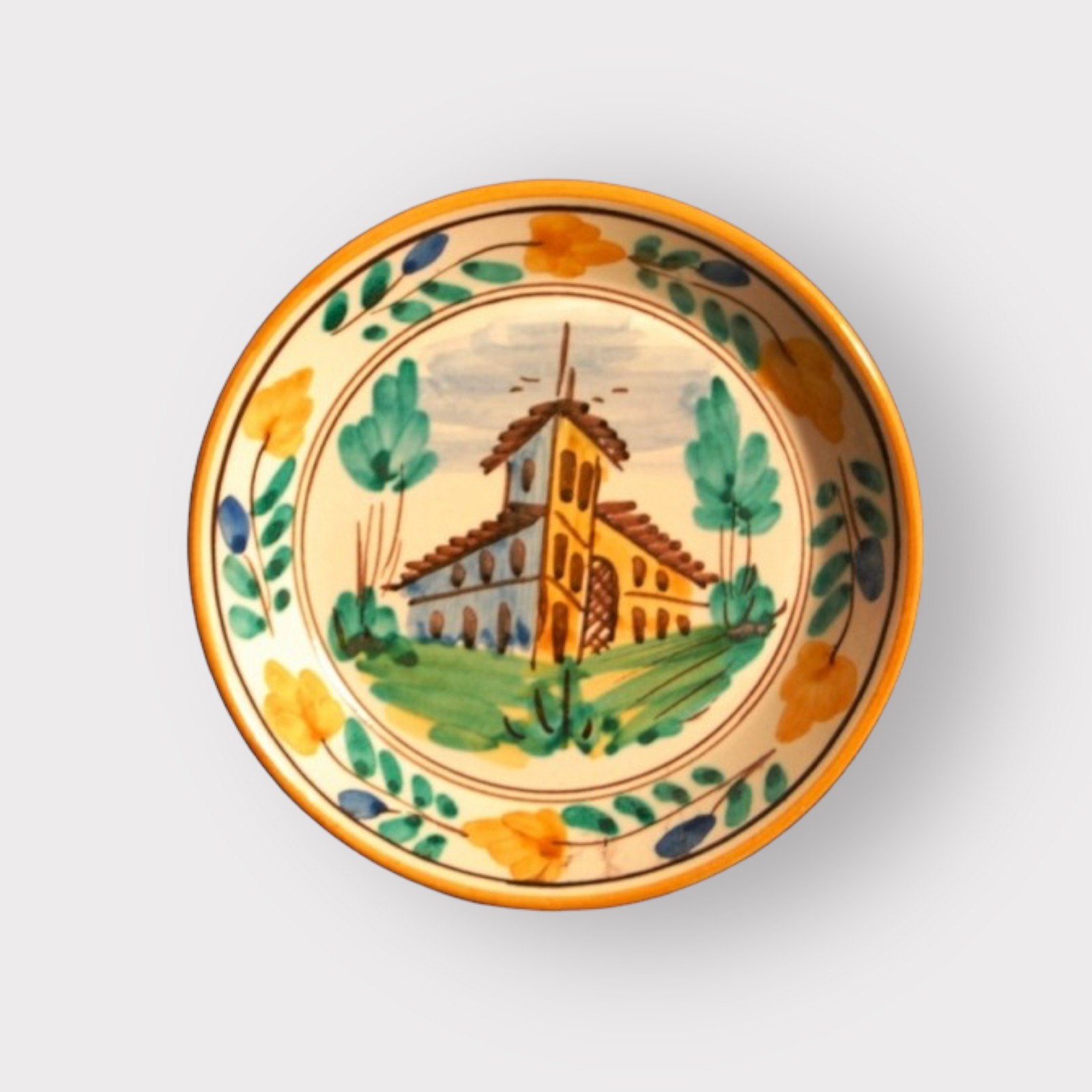 Fangotto piccolo decori tradizionali in ceramica di Caltagirone