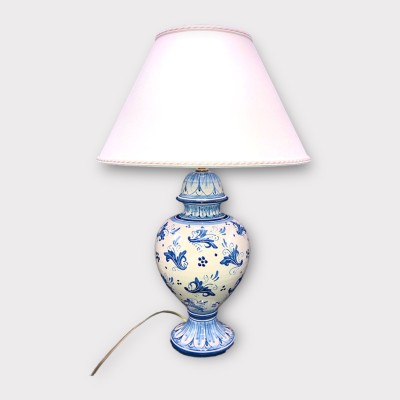 Lume in decoro Reale in ceramica di Caltagirone