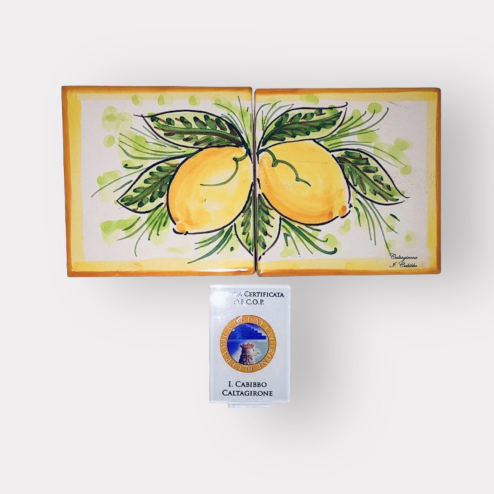 Piastrella 20X10 Ceramiche di Caltagirone