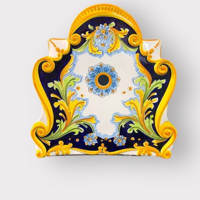 Fontana Maiolicata in ceramica di Caltagirone.