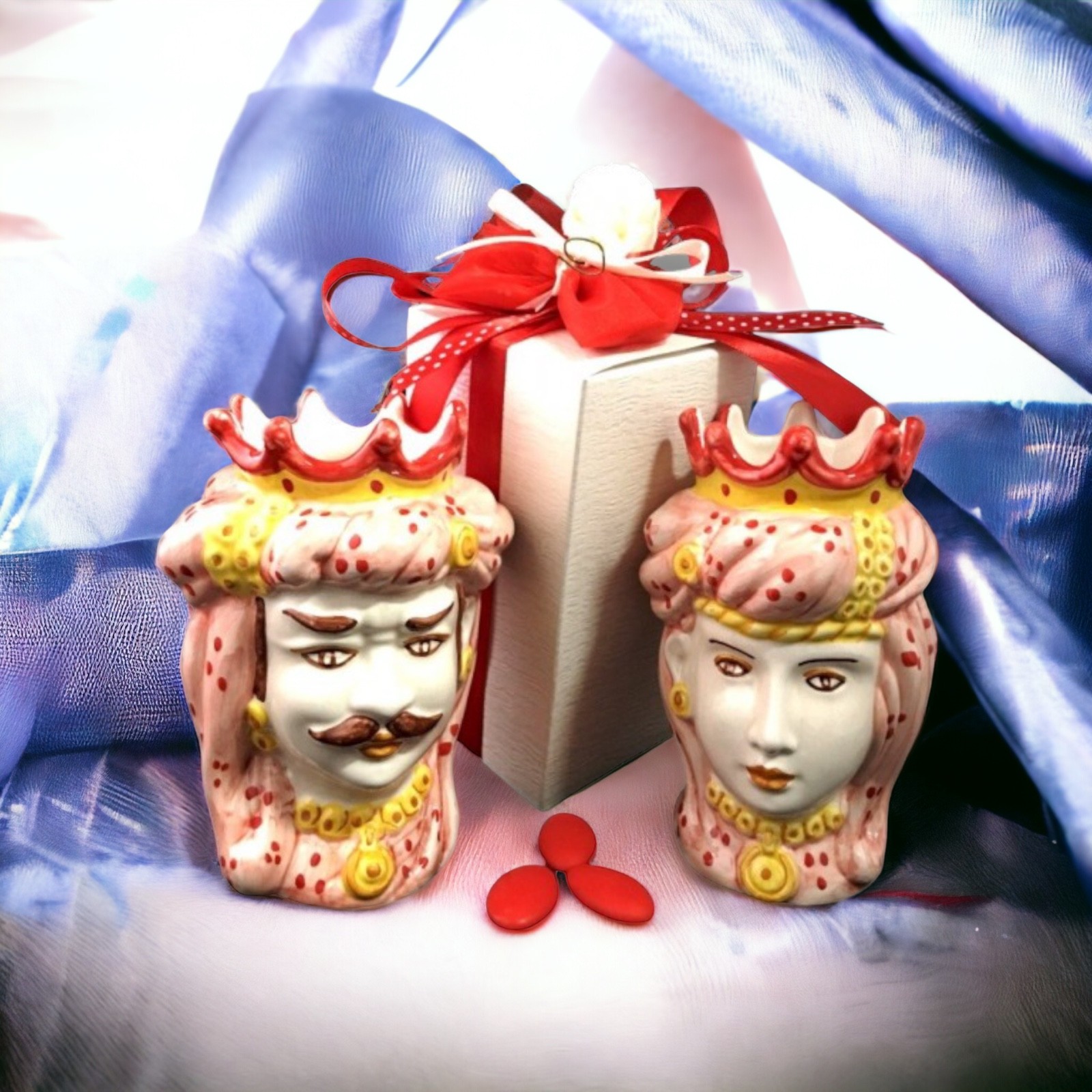 Testa di moro in ceramica di Caltagirone