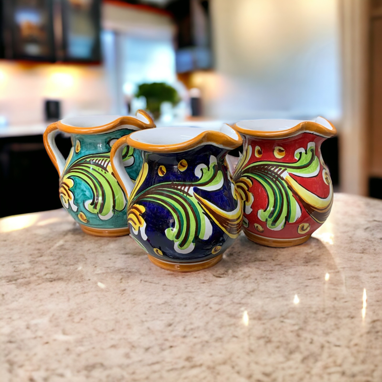 Brocca in ceramica di Caltagirone