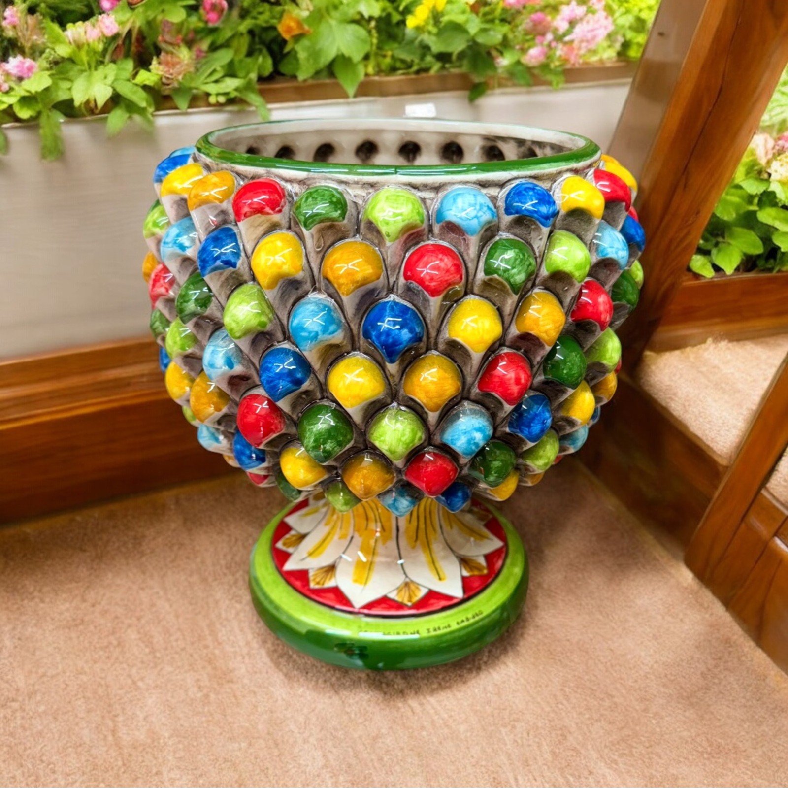 Mezza Pigna ceramica Siciliana