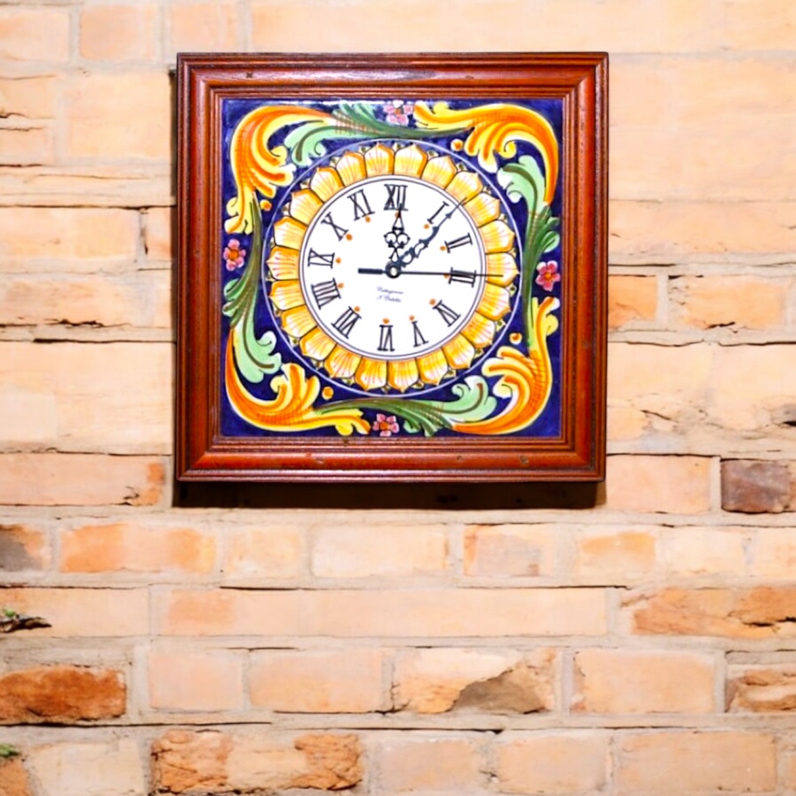OROLOGIO IN CERAMICA DI CALTAGIRONE
