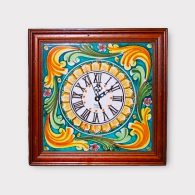 OROLOGIO IN CERAMICA DI CALTAGIRONE