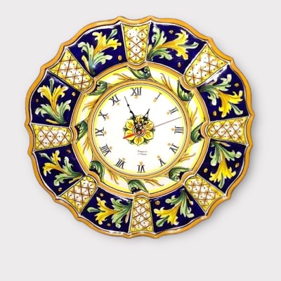 OROLOGIO IN CERAMICA SICILIANA DI CALTAGIRONE