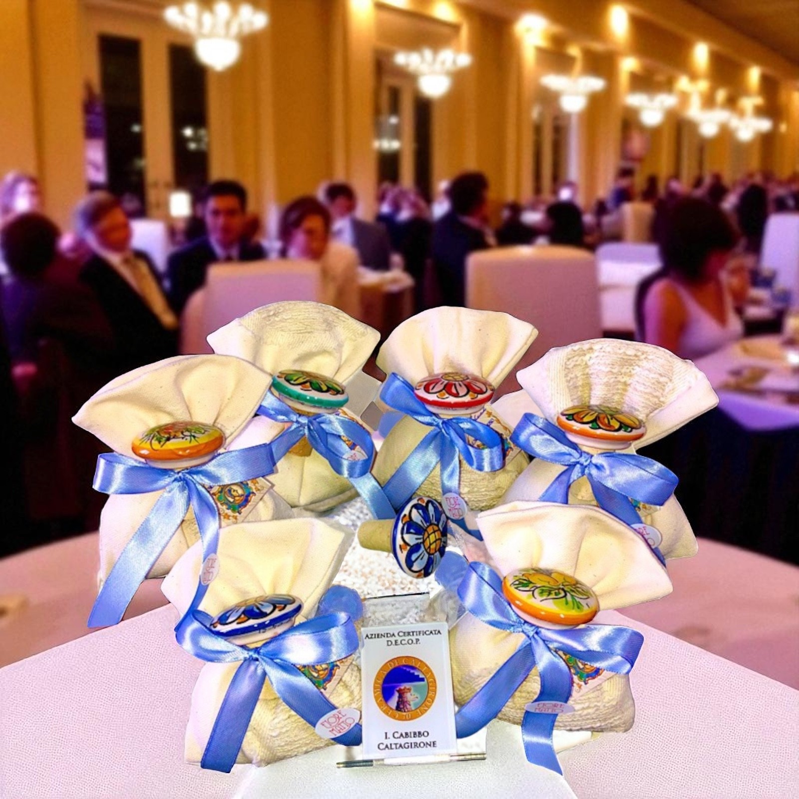 Tappo bottiglia in Ceramica di Caltagirone