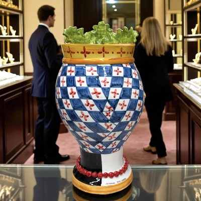 Testa di moro pezzo unico in Ceramica di Caltagirone