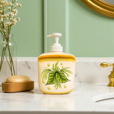 Dosatore per sapone liquido in ceramica di Caltagirone