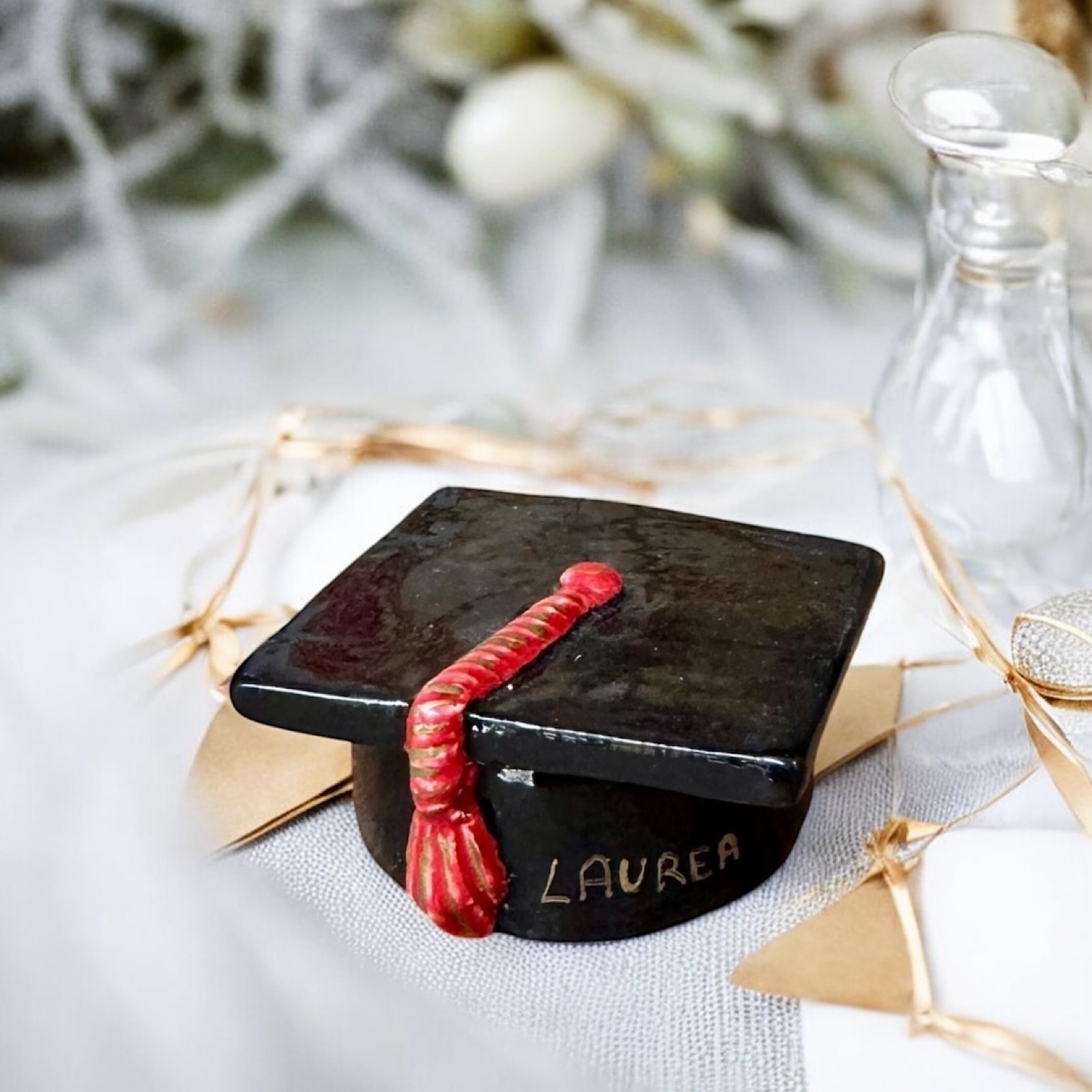 Tocco fermacarte in ceramica di Caltagirone