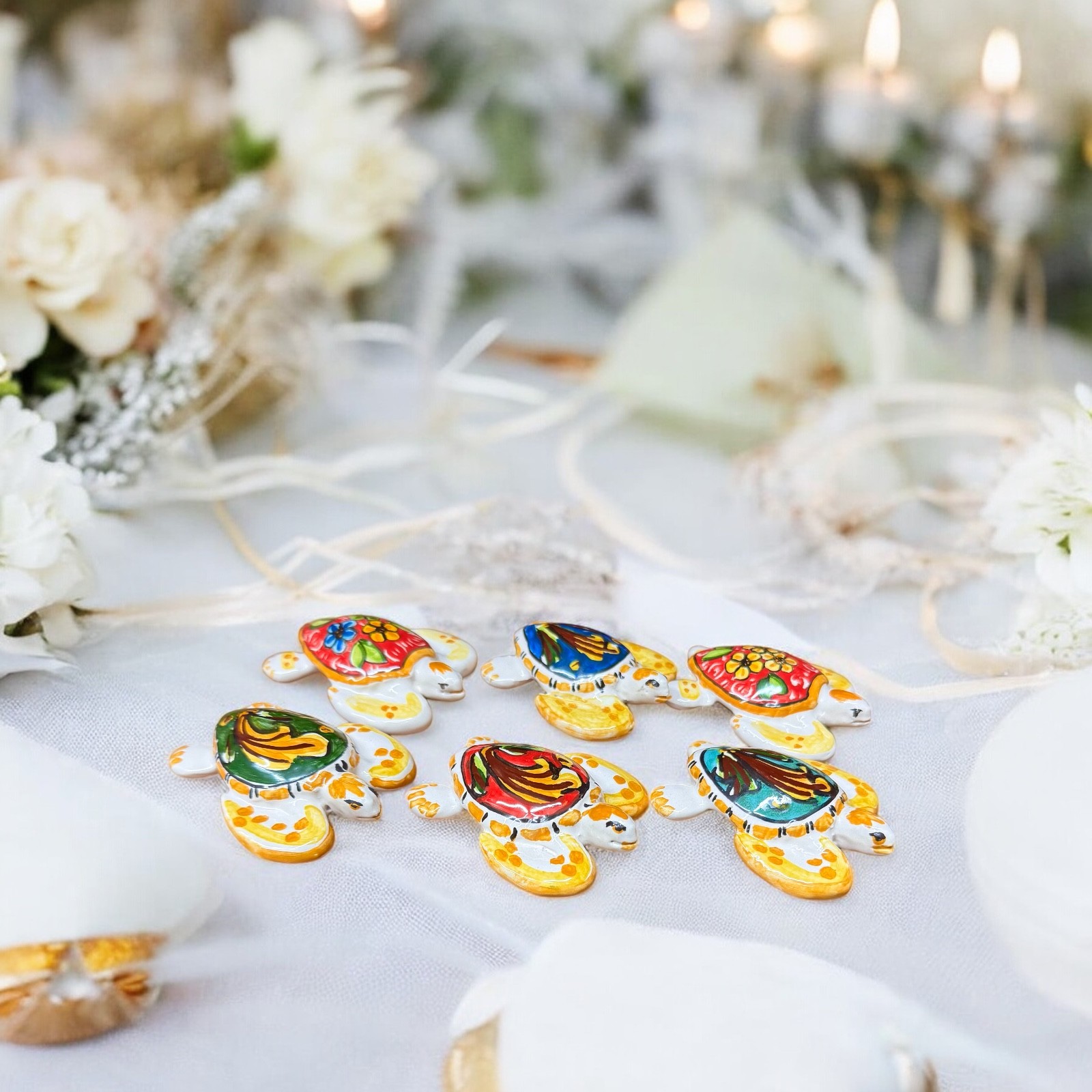 Tartaruga in ceramica di Caltagirone