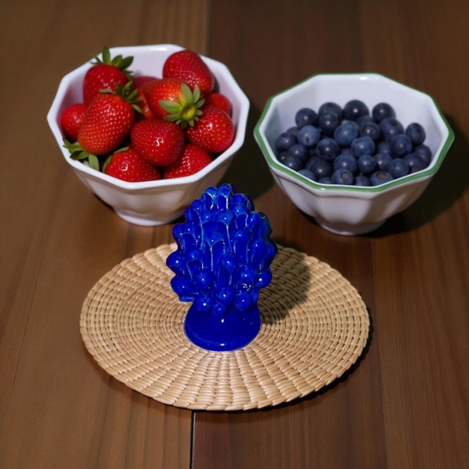 Pigna originale in ceramica di Caltagirone