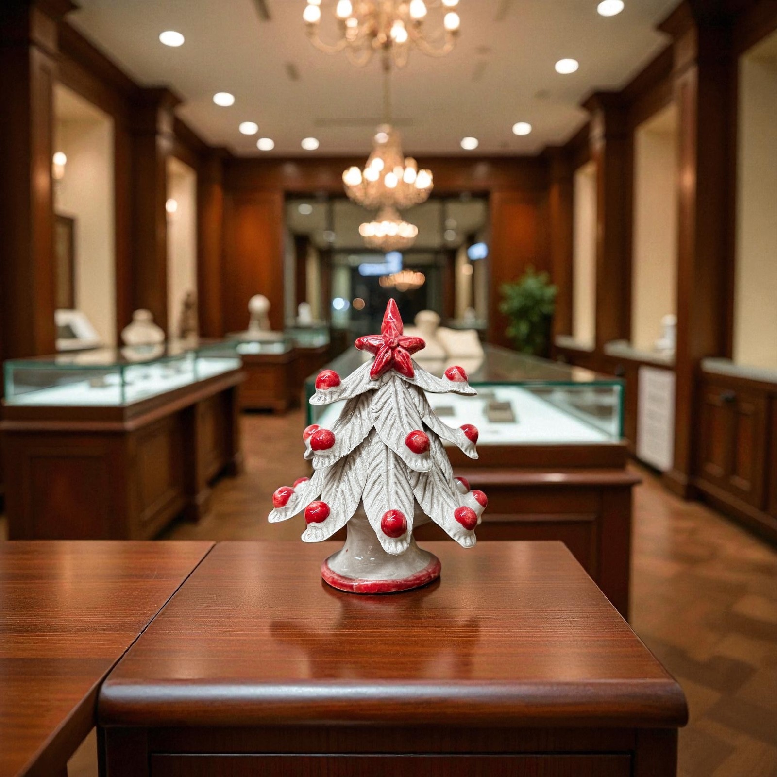 Albero di natale originale in ceramica di Caltagirone