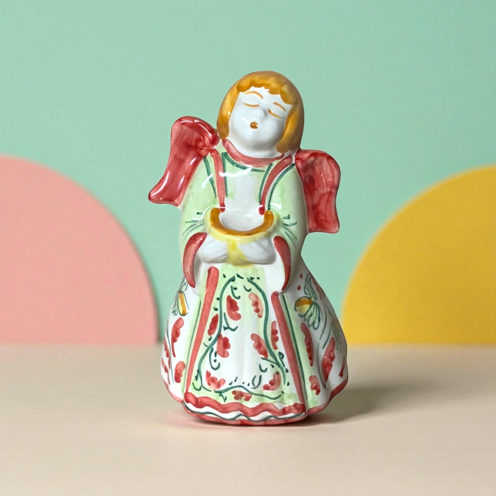 Angelo in ceramica di Caltagirone