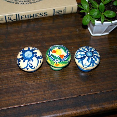 Pomello in ceramica di Caltagirone