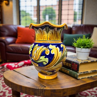 Vaso in ceramica di Caltagirone