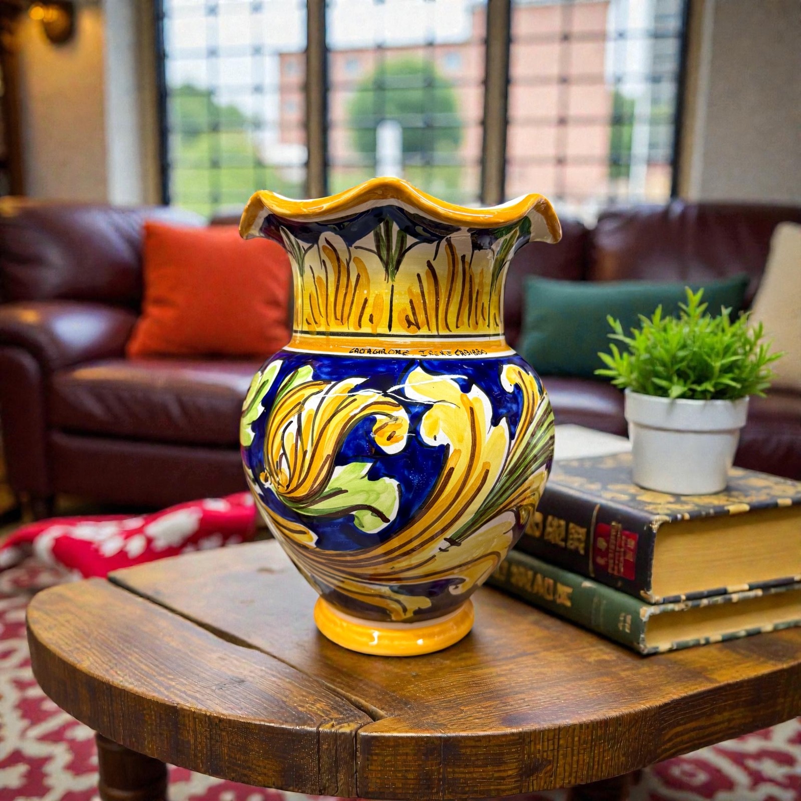 Vaso in ceramica di Caltagirone