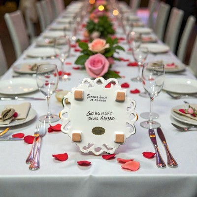 Poggia caffettiera in ceramica di Caltagirone