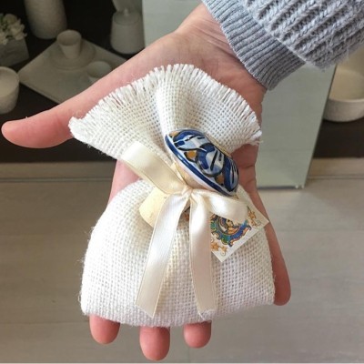 Tappo bottiglia Ceramica originale di Caltagirone