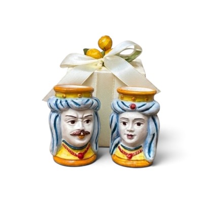 Testa di moro piccola in ceramica di Caltagirone