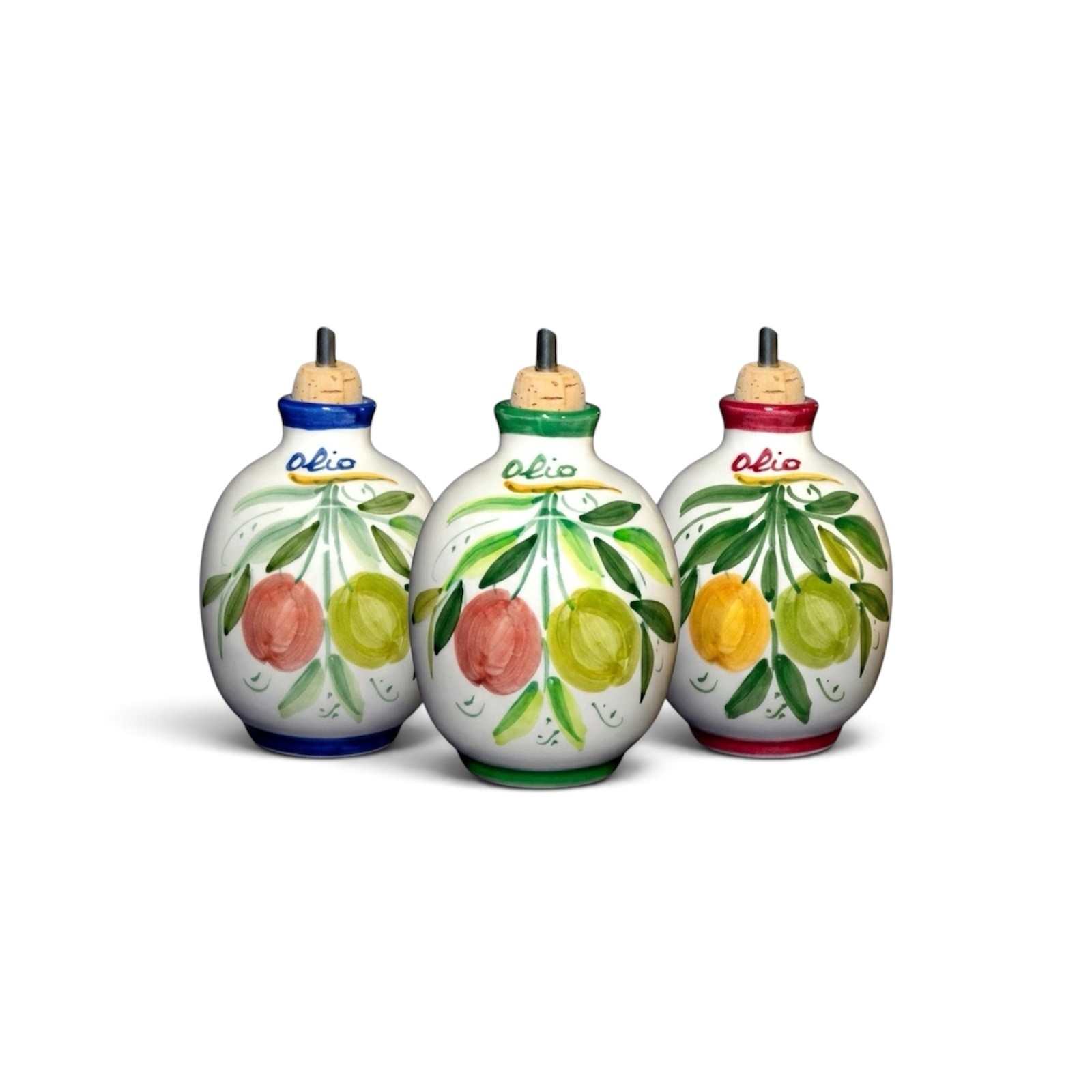 Oliera piccola in ceramica di Caltagirone